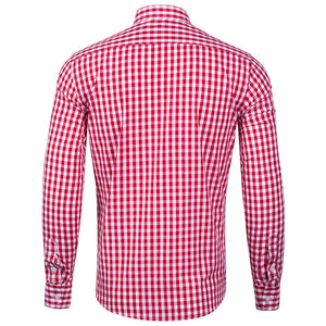 Classic Men's Checkered Long Sleeve Shirt