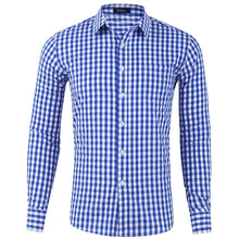 Classic Men's Checkered Long Sleeve Shirt