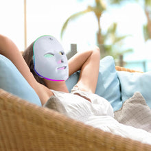 LED Rejuvenation Light Therapy Facial Mask