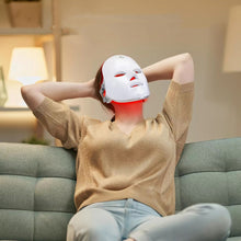 LED Rejuvenation Light Therapy Facial Mask