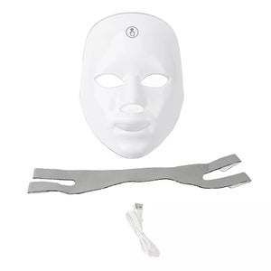 LED Rejuvenation Light Therapy Facial Mask