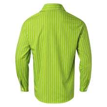 Casual Striped Men's Long Sleeve Button Up Shirt