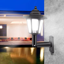 Solar Powered Outdoor Wall Lights with Night Sensor