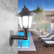Solar Powered Outdoor Wall Lights with Night Sensor