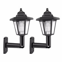 Solar Powered Outdoor Wall Lights with Night Sensor