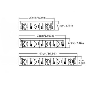 Multi Functional Wall Mounted Mop Holder