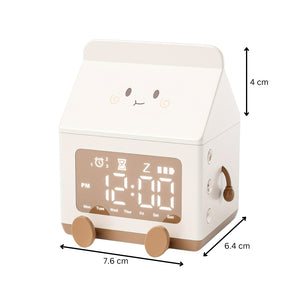 Milk Box Digital Alarm Clock