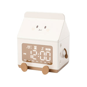Milk Box Digital Alarm Clock