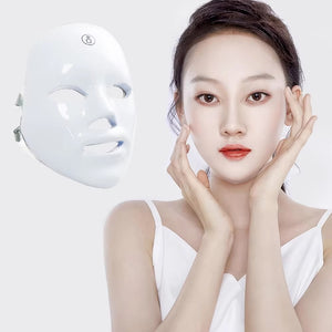 7 Colors LED Rejuvenation Light Therapy Facial Mask