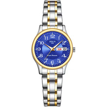 Ladies' Luminous Quartz Wristwatch With Ultra Thin Steel Strap