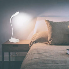 Rechargeable LED Desk Light Touch Sensor Bedside Table Reading Lamp