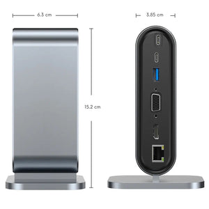 12 in 1 Docking Station Compatible Adapter