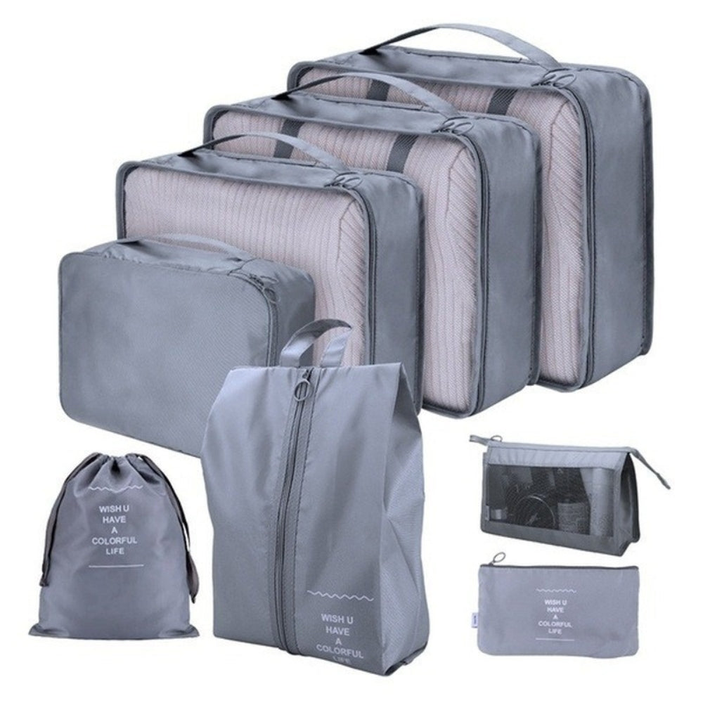 8 Pcs Travel Organizer Bag Set