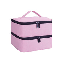 Portable Nail Polish Organizer Handheld Double Layer