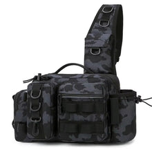 Fishing Tackle Backpack with Rod Holder and Gear Storage