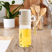 Oil Spray Bottle Glass Cooking Dispenser