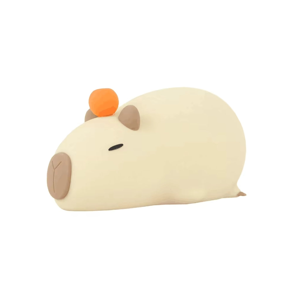 Capybara Silicone Night Light USB Rechargeable Dimmable Lamp