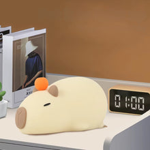 Capybara Silicone Night Light USB Rechargeable Dimmable Lamp