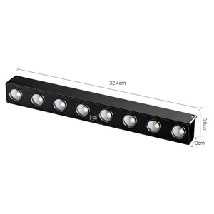 8 LED Solar Wall Light Outdoor Waterproof Garden Balcony Fence Lighting Lamp