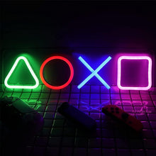 Custom Neon PS4 Game Icon Light LED Wall Sign for Room Decor
