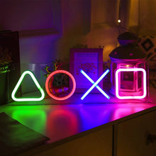 Custom Neon PS4 Game Icon Light LED Wall Sign for Room Decor