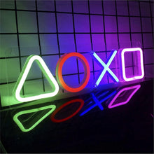 Custom Neon PS4 Game Icon Light LED Wall Sign for Room Decor