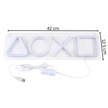 Custom Neon PS4 Game Icon Light LED Wall Sign for Room Decor