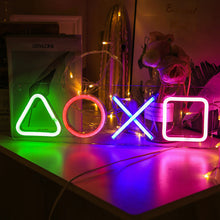 Custom Neon PS4 Game Icon Light LED Wall Sign for Room Decor
