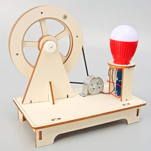 Hand Cranked DIY Generator Kit for Students and Kids