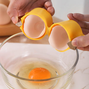 Portable Egg Opener Kitchen Handheld Egg Shell Crusher