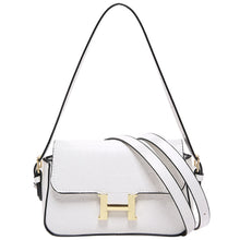 Women's Buckled Shoulder Bag