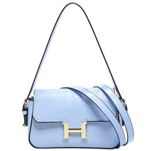 Women's Buckled Shoulder Bag