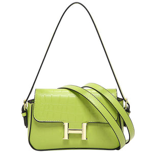 Women's Buckled Shoulder Bag