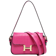 Women's Buckled Shoulder Bag