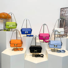 Women's Buckled Shoulder Bag