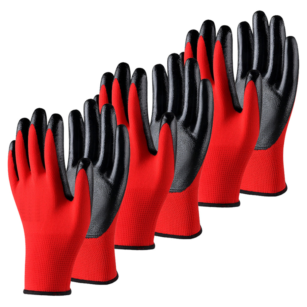 3/6/12 Pairs Gardening Gloves Safety Work Gloves