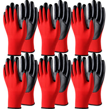 3/6/12 Pairs Gardening Gloves Safety Work Gloves