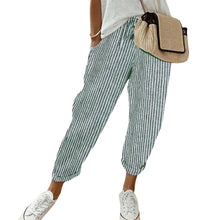 High Waisted Drawstring Trouser Pants with Side Pockets for Women