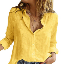 Women's Long Sleeve Casual Loose Blouse Shirt