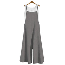 Women's Loose Fit Wide-Leg Spaghetti Strap Casual Jumpsuit