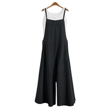 Women's Loose Fit Wide-Leg Spaghetti Strap Casual Jumpsuit