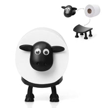 Cute Sheep Toilet Paper Holder Free Standing Decorative Rack