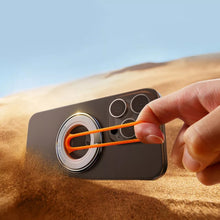 Colorful Magnetic Kickstand Silicone Ring Phone Grip Holder Stand