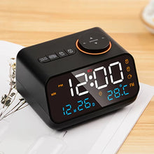 Digital Alarm Clock with FM Radio and Temperature