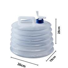 Collapsible Foldable Water Container 10L 15L for Camping