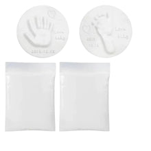 DIY Baby Hand and Footprint Clay Imprint