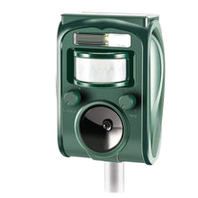 Solar Ultrasonic Pest Repellent PIR Sensor 6-8M Adjustable