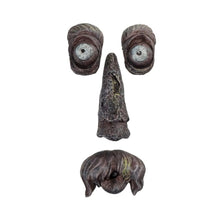 Funny Yard Art Tree Decor Outdoor Tree Face Statues Old Man Tree Hugger Bark Ghost Face
