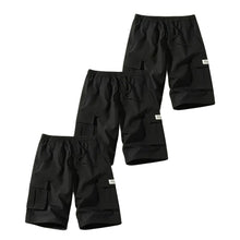 3-Pack Men's Casual Cargo Shorts