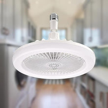 Modern LED Ceiling Fan E27 Screw Fan Light with Remote